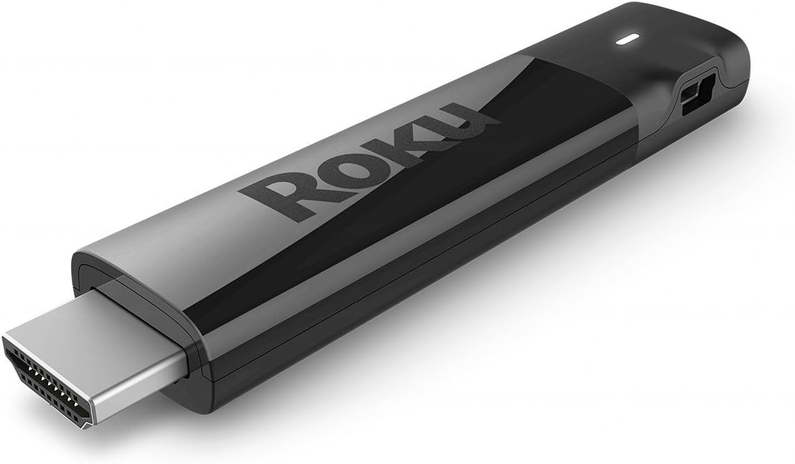 Roku Streaming Stick+ | 4K/HDR/HD Streaming Player with 4X The Wireless Range & Voice Remote with TV Power and Volume (2017) (Renewed): Electronics