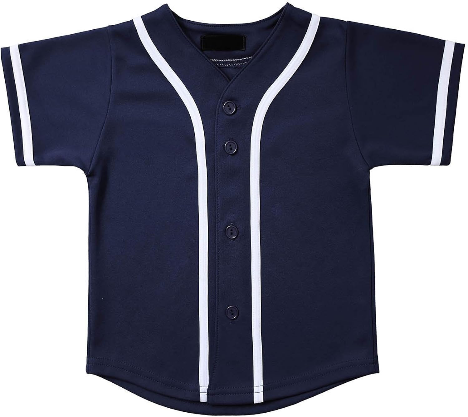 Hat and Beyond Kids Baseball Jersey Button Down T Shirts