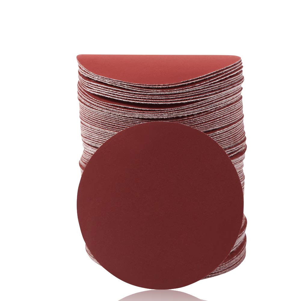 SPEEDWOX Sander Disc 100pc Sanding Hook and Loop Sandpaper 1200 Grit Sanding Discs 3 inch Sandpaper for Wood Drill Grinder Rotary Tools No Hole