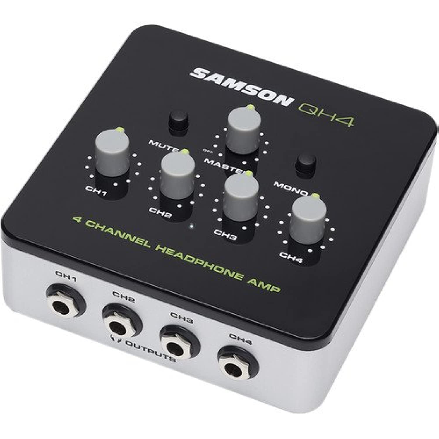 Samson QH4 4 Channel Mini Headphone Amplifier: Headphones