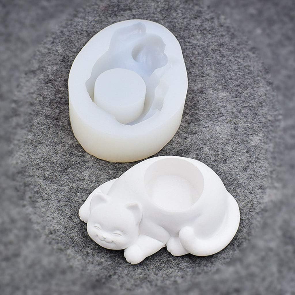 Silicone Molds DIY Flower Pot Molds Planter Pot Mold LoveinDIY 3D Cat