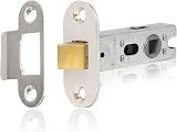XFORT Nickel Plated Radius Tubular Latch 75mm for Internal Wooden Doors view 7