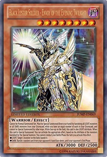 Yu-Gi-Oh! Black Luster Soldier Envoy Of The Evening Twilight Ultra Rare Limited JUMP-EN069 PROMO card by BLSALT by BLSALT