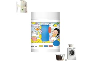 Hyper Concentrated Strong Stain Remover Powder, Oxygen Laundry Powder, Both Fizzer Stain Remover, Safe On Everyday Fabrics Re