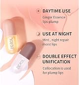 Beliky Girl 2 Pcs Natural Lip Plumper Gloss Day Night Moisturizing Fuller Lips view 5