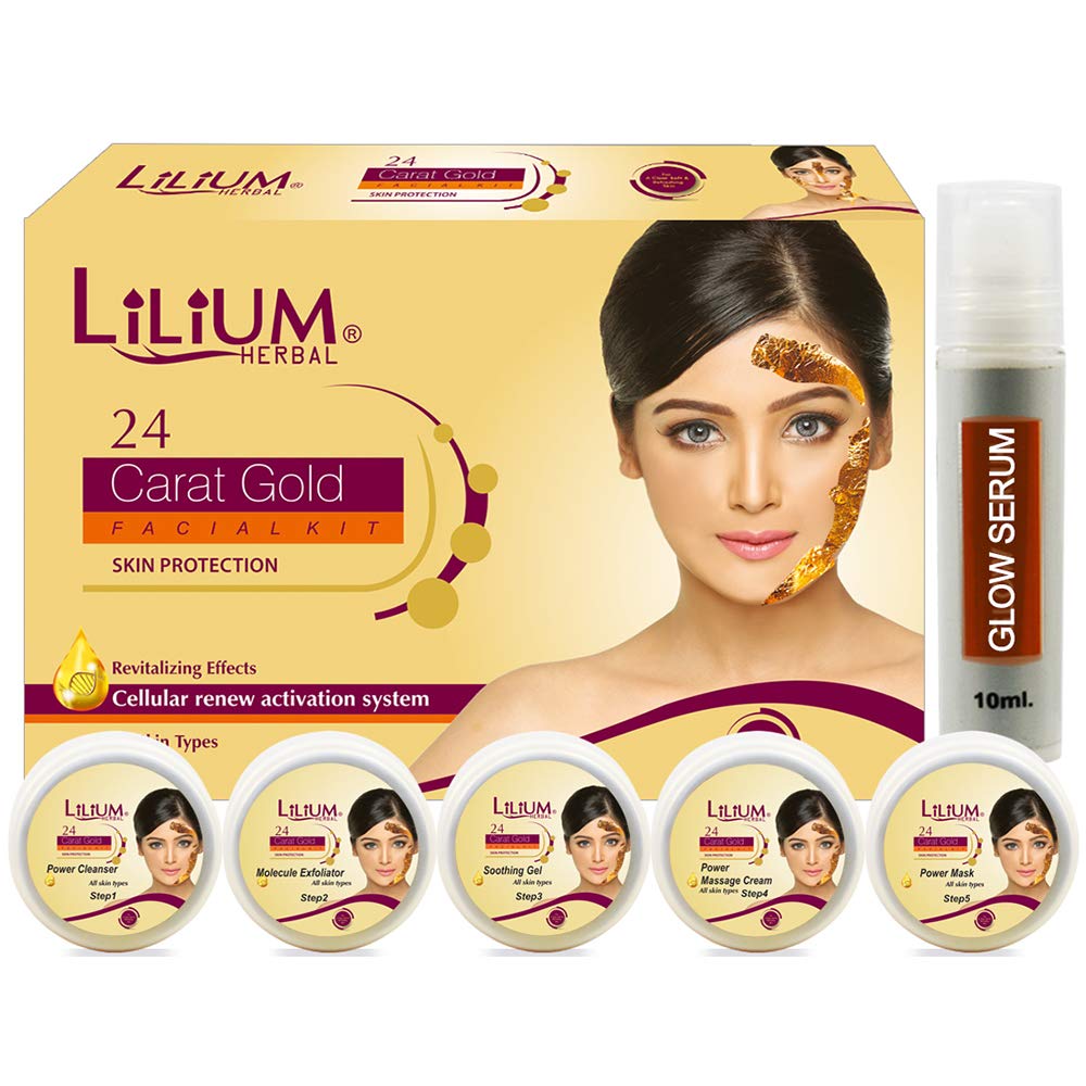 lilium gold facial kit