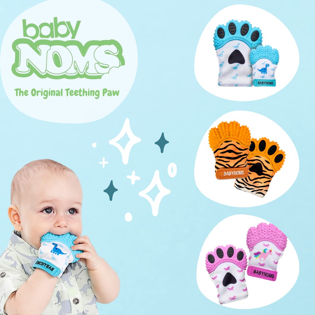 Teething Mitten | Orange Tiger Teething Paw