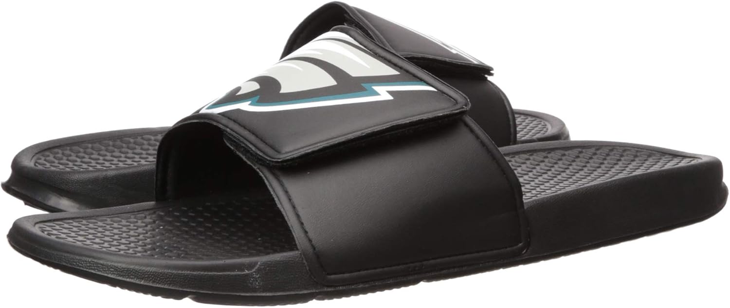 FOCO NFL Philadelphia Eagles Unisex Big Logo Slide-Big Logo Slde : Clothing