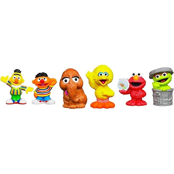 sesame street playskool collector pack 5 figures