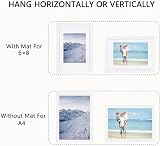 Scholar Tree White Wooden A4 Picture Frame Set of 3 with Mounts view 6