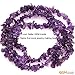 GEM-inside Amethyst Gemstone Loose Beads Natural 7-8mm Chips Crystal Energy Stone Healing Power Beads for Jewelry Making 34