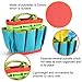FITNATE Green Kids Garden Tools Set,6 PCS Garden Tools Including Watering Can, Shovel, Rake, Fork, Children Gardening Gloves and Garden Tote Bag, All in One Set