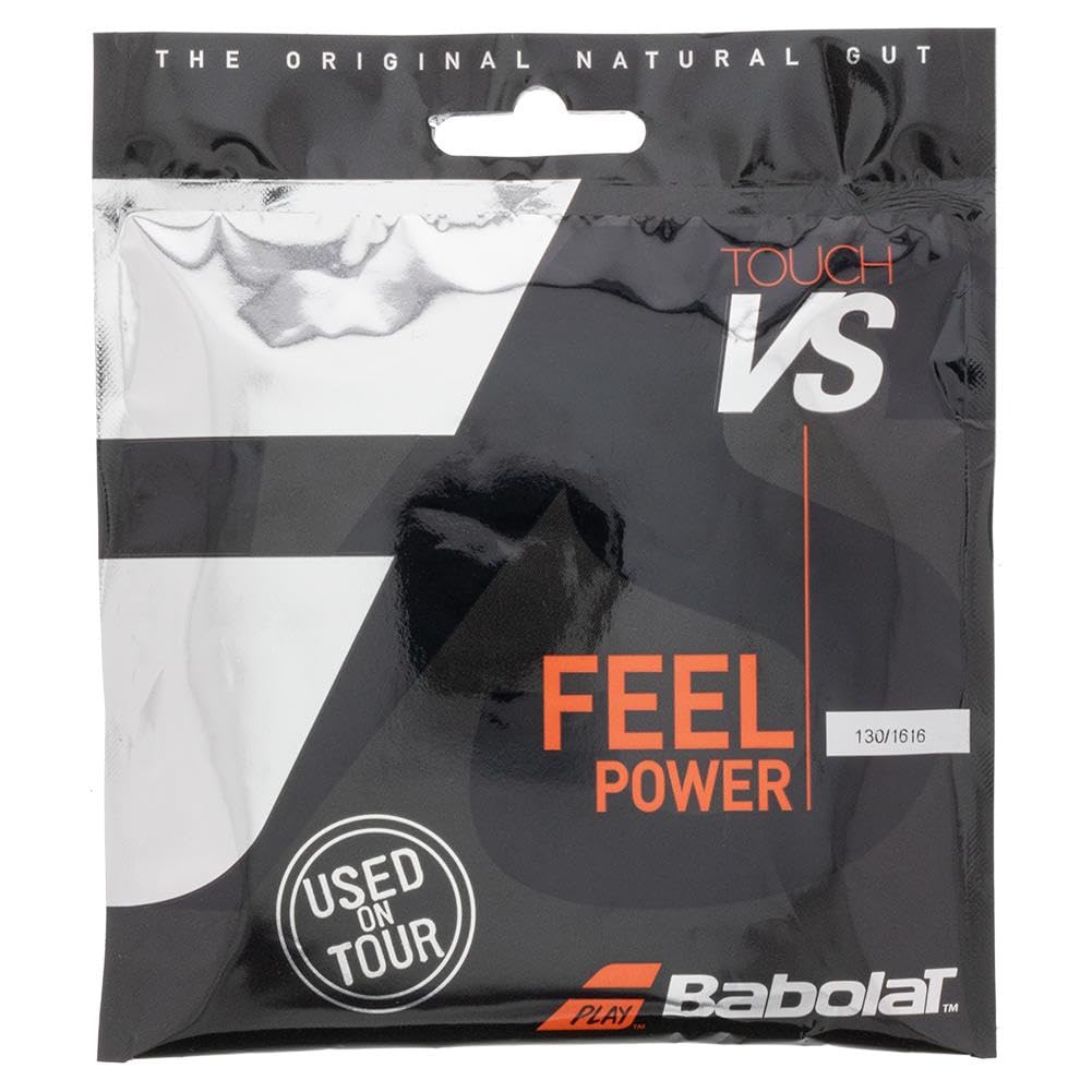 Photo 1 of Babolat VS Touch (16-1.30mm) Natural Gut String (Natural, 16)