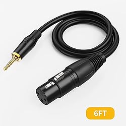 CableCreation 3.5mm (1/8 Inch) Stereo Male to XLR