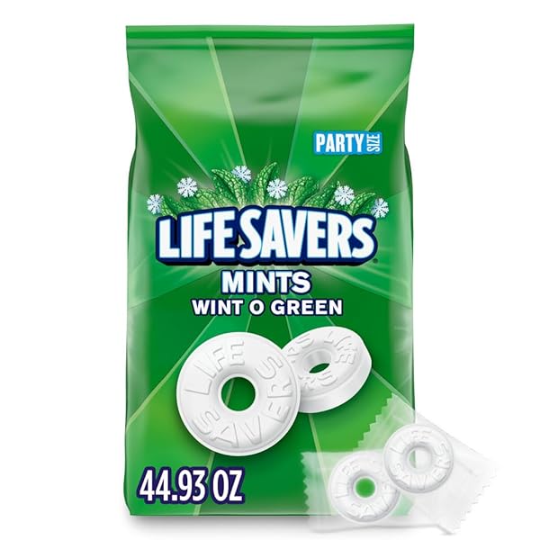 LIFE SAVERS MINTS, BULK HARD CANDY WINT-O-GREEN BREATH...
