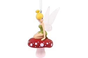 Hallmark Disney Tinker Bell on Mushroom Christmas Ornament