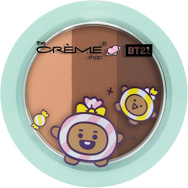 Amazon.com : The Crème Shop BT21 SHOOKY Macaron Lip Balm
