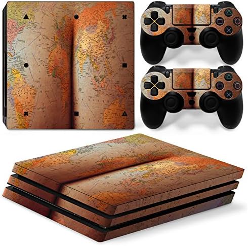 OKFCUS PS4 Pro Vinyl Skin Sticker for PS4 Pro Console and Controller Full Cover Skin Decal Cover 6#