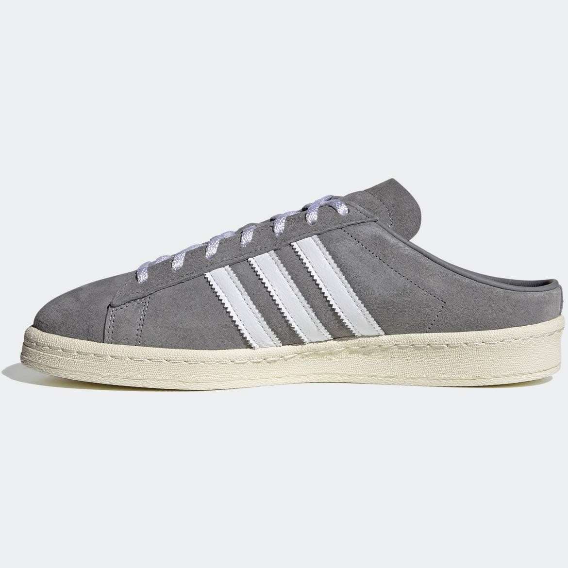 Amazon Co Jp アディダス Adidas キャンパス 80s ミュール Campus 80s Mule グレー フットウェアホワイト オフホワイト Fx5841 国内正規品 スポーツ アウトドア