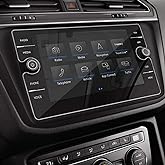 INTGET Navigation Screen Protector for 2024 2023 2022 2021 VW Volkswagen Tiguan Atlas Accessories 2020 2019 2018 SE SEL R-Line Car GPS Tempered Glass Center Touch Screen Display Touchscreen Protective