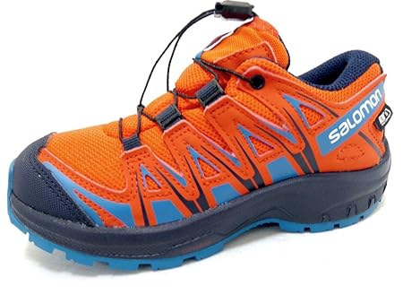 SALOMON XA PRO 3D CSWP J Asphalt/Black/Bright RED - 34/2.0
