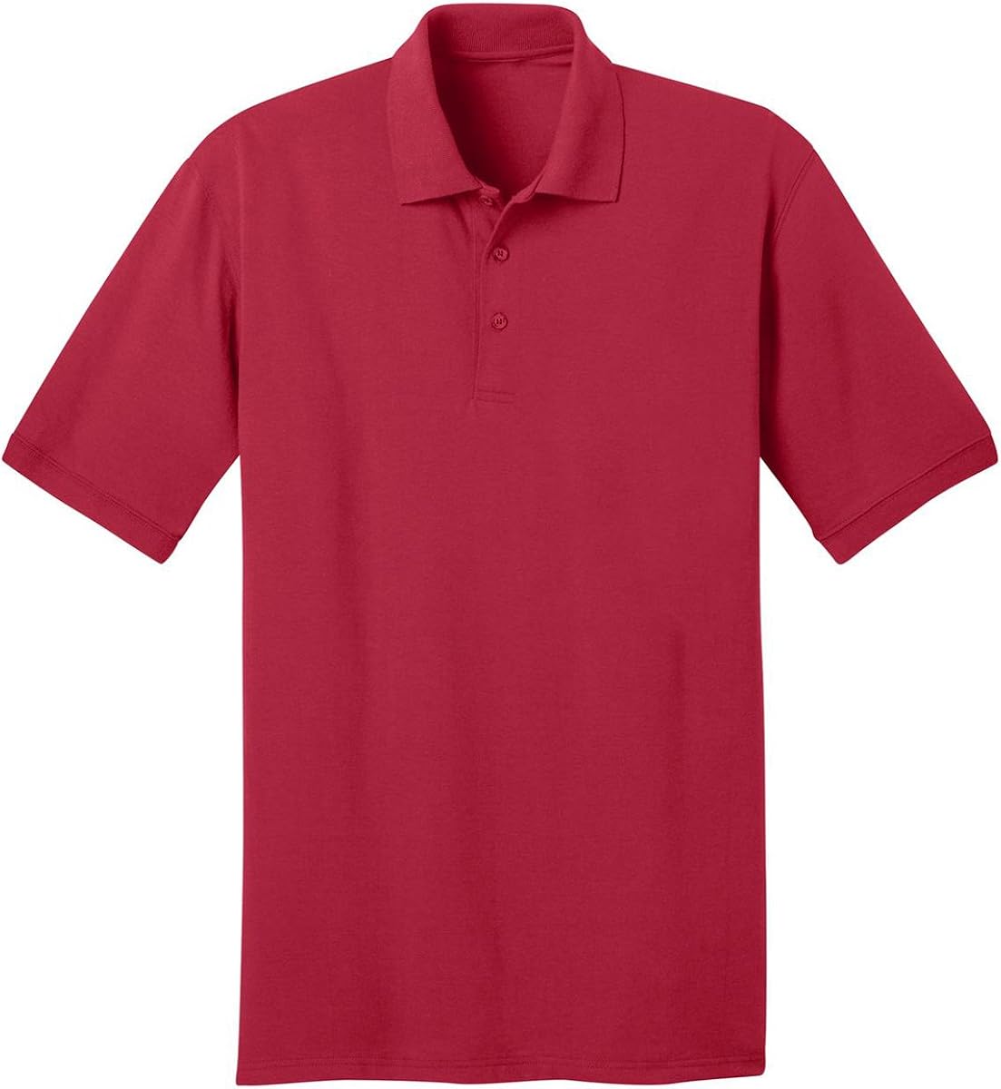 Port & Company 5.5-Ounce Jersey Knit Pocket Polo Shirt: Clothing