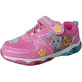 Nickelodeon Girl's Paw Patrol Skye and Everest Light Up Sneakers