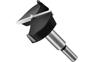 57mm | 2-1/4inch Carbide Forstner bit, 2.0mm Thickness of YG8 Carbide, Woodworking Hinge Cutter Tool Kits for Wood, Plywood and Plastic by CENYB