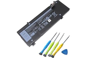 OUWEE 1F22N Laptop Battery for Dell Alienware M15 R1 M17 R1, G5 15 5590 5590-D2783W 5590-D2743B D2842W D2843W D2865B G7 7590 D2785B ALW15M-D1523S, fit for JJPFK 0JJPFK 06YV0V HYWXJ 0HYWXJ 15.2V 60WH