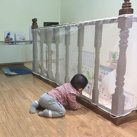 Filet De Securite Isoto Pour Bebe 3m Jouet Pour Enfant Protection D Escalier De Balcon Et D Escalier Amazon Fr Bebes Puericulture