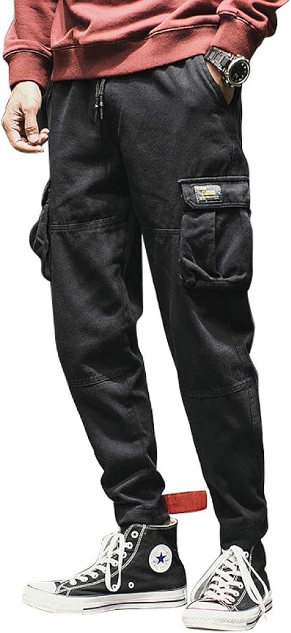 Amazon カーゴパンツ スキニーパンツ メンズ 大きいサイズ ゴムバンド ポケット付き 人気 細身 幅広い 肌触りよい お洒落 かっこいい 快適 ゆったり 着心地良い ロングパンツ カジュアルパンツ トラックパンツ ズボン 春 夏 秋 ロングパンツ 通販