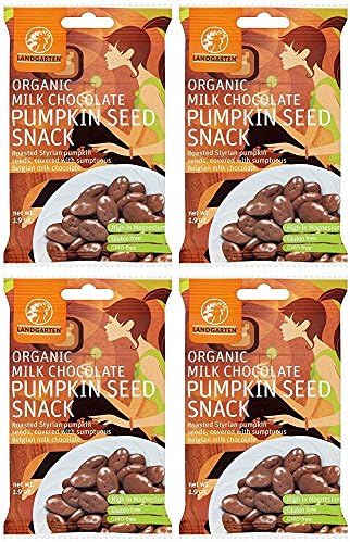 (4 PACK) - Landgarten Pumpkin Seed &amp; Chocolate Snack Mix | 55 x 10g x | 4 PACK - SUPER SAVER - SAVE MONEY