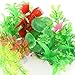 VORCOOL 10 pcs Artificial Aquarium Fish Tank Water Plant Plastic Decoration Ornament (Random Color)