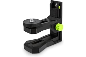 ZFLYCANP Fine-Tuning Bracket Laser, Level Adapter, Multifunctional Magnetic Pivoting Base with Adjustable Clip, 360°Rotation,