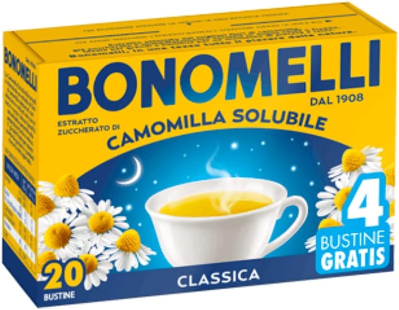 Bonomelli Classic Soluble Chamomile Pack 20 Sachets