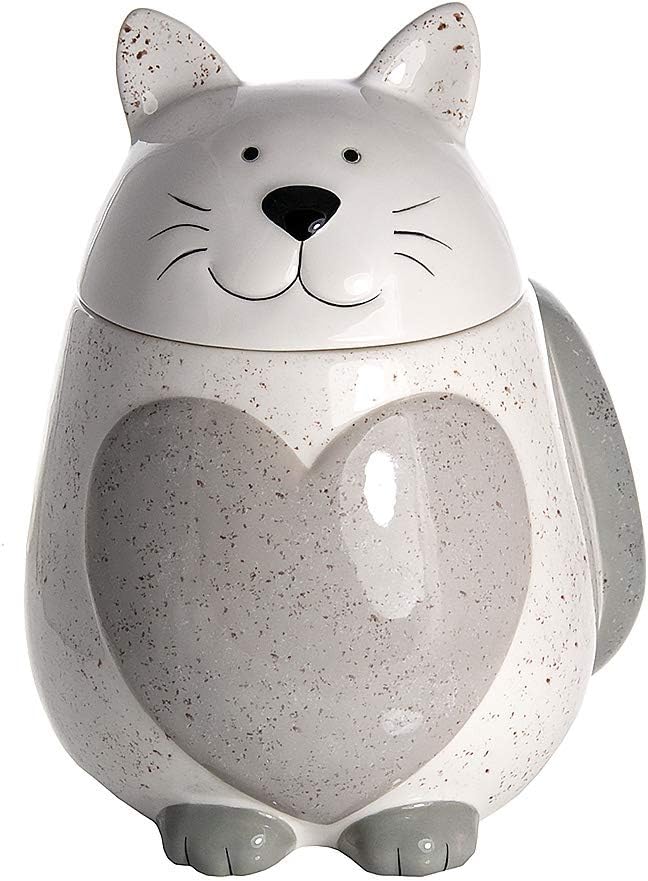 SPOTTED DOG GIFT COMPANY Ceramic Storage Jar, Kitchen Canister for Food Tea Coffee Sugar Treats
