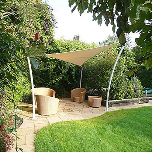 11.8' Triangle Sun Shade Sail UV Top Outdoor Canopy Patio Lawn Cover Pool