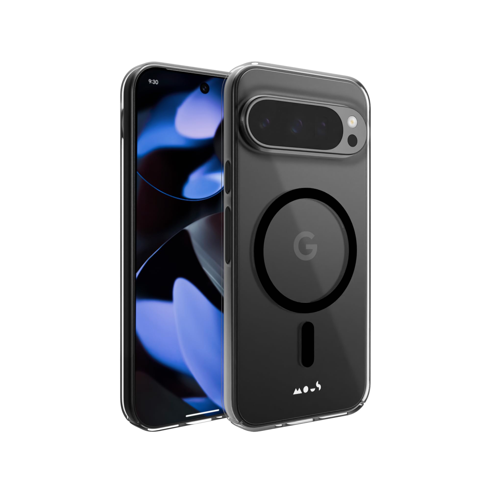 Mous for Google Pixel 9 Pro Case Clear MagSafe Compatible - Super Thin - Crystal Clear & Slim Design