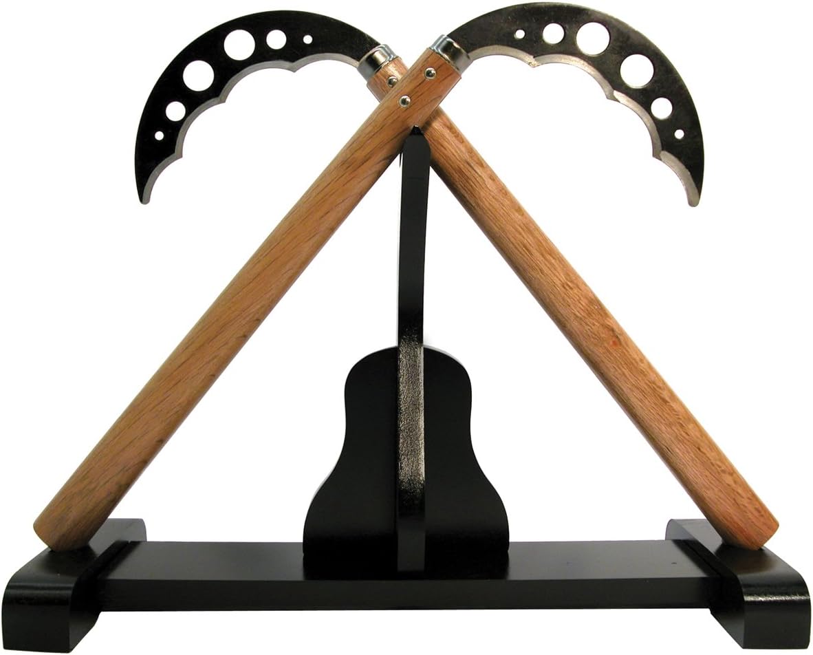 BladesUSA Se301 Vented Serrated Steel Kama Blade 7Inch