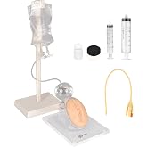 Female Urinary Catheterization Trainer, Urethral Catheterization Insertion Simulator, Urinary Catheter Anatomy Model for Nursing Skills Practice