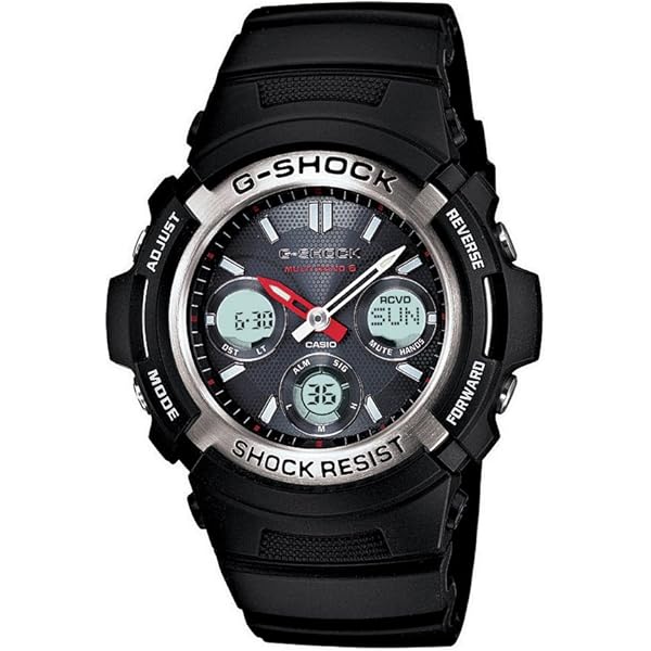Amazon.com: Casio - G-Shock Mens Solar Multiban (AWGM100-1ACR