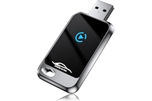 CUBETOOU Wireless Carplay Adapter, 2 in 1 Wireless Car Play and Android Auto Adapter Convert Wired to Wireless Dongle for Apple Android,Plug and Play for iOS 10+ & Android 10+ for Car from 2016 (Gray)