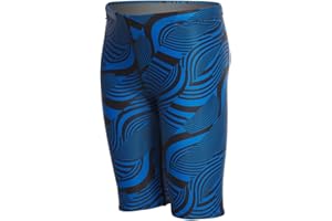 iSwim Jammer Swimsuit – Boys' Competitive Swim Shorts, Quick Dry, UPF 50+, Lined, Athletic Fit