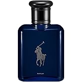 RALPH LAUREN FRAGRANCES Polo Blue - Parfum - Men's Cologne - Aquatic & Fresh - With Citrus, Oakwood, and Vetiver - Intense Fragrance - 2.5 Fl Oz