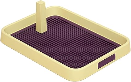 Hondentrainingstoilet Hondenpotje Hek Hondentoilet Puppy Hondenpotje Lade Puppy Pad Houder Met Verwijderbare Paal En Muurafdekking Voor Honden En Katten Amazon Nl