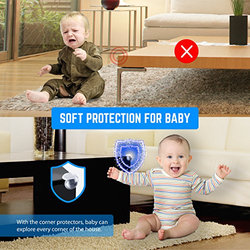 Magnetic Cabinet Locks for Baby Proofing Cabinet Child Safety Locks [12 Locks & Latches, 2 Magnetic Keys, 8 Corner Guards] Drawer Lock Invisible Design without Nails, Easy To Install - Thumbnail 3
