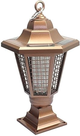 Amazon ソーラーモ スキート キラー 芝生ライト菲服 蚊取り 電気 捕虫器 虫よけ 虫除け 菲服 おしゃれ Led電球 ゴールド 菲服 虫除け 忌避用品