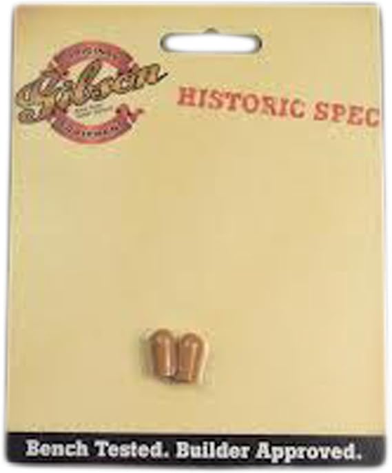Gibson Gear Historic Toggle Switch Cap (Pack of 2), Vintage Amber