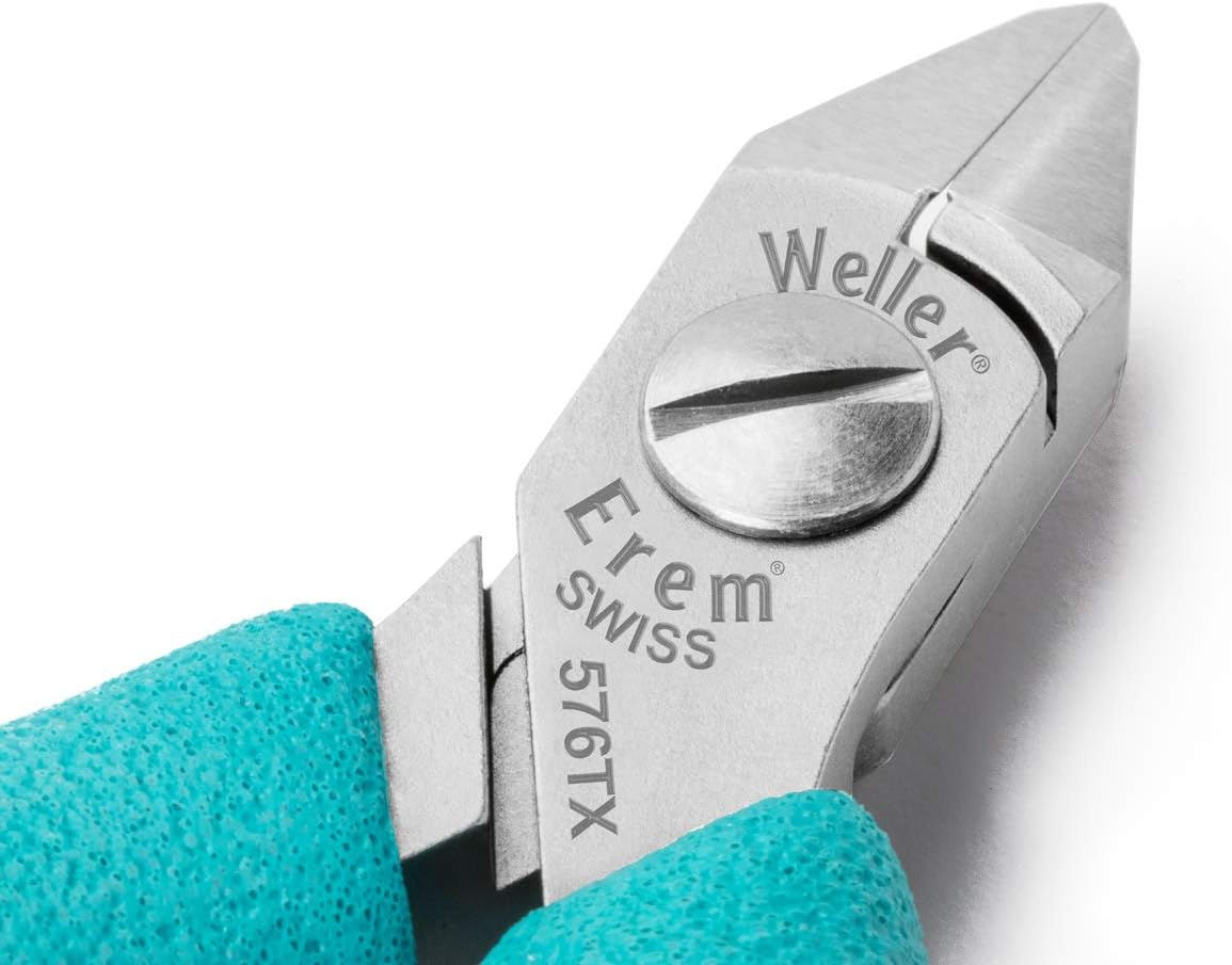 Weller Erem 576TX Tungsten Carbide Tapered Head Tip Cutter with High Precision Screw System for Easy Operation Flush, 115mm - Image 4