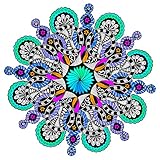 Stuff2Color Figure Eight - Giant Mandala Coloring Poster - 22